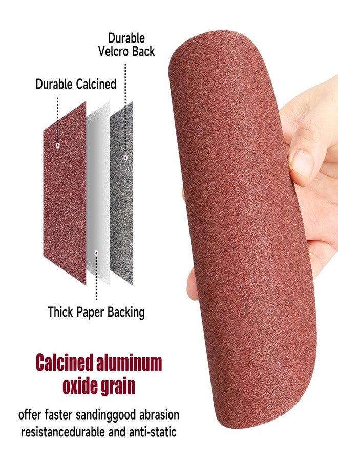 POTUINOM 100 PCS 6 Inch Sanding Discs 180 Grit Hook and Loop Sandpaper, Round Orbital Sand Paper Discs for Sander - Image 4